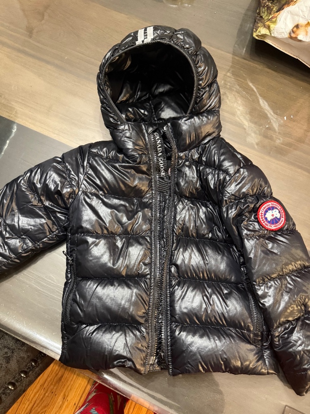 Canada Goose Kids Black Puffer Jacket
